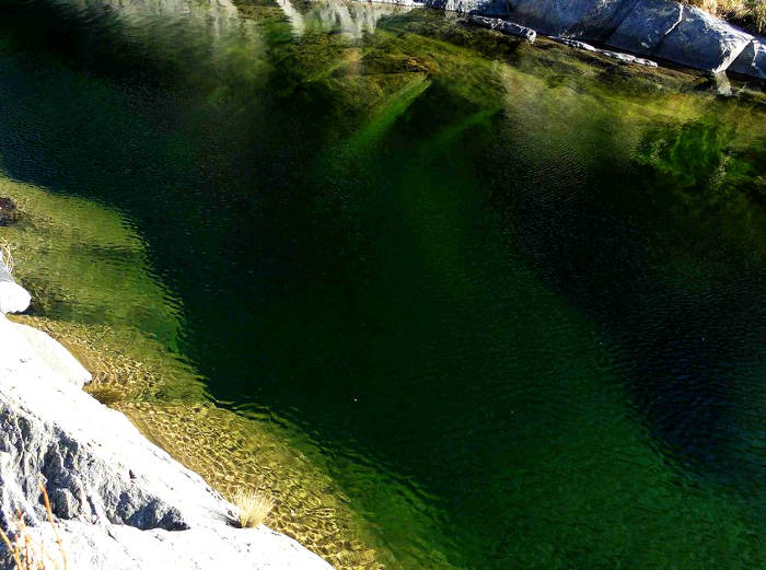 Transparent Lagoon Water